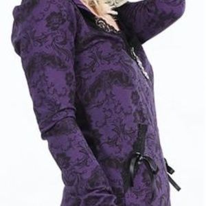 ISO Purple Bats and Bones Hoodie